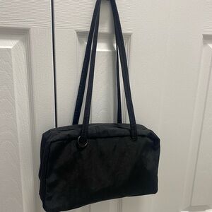 BAGGU Black Bowler Bag (Small)